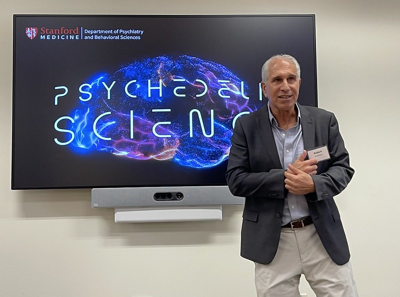 Stanford Psychedelic Science Symposium
Photo by Steve Jurvetson | Flickr Creative Commons license
Biggest Brain
The Stanford Psychedelic Science Symposium ended with a panel with all speakers and Alan Schatzberg and from some dinner conversations with the presenters and Rob Malenka, Deputy Director of the Wu Tsai Neurosciences Institute.